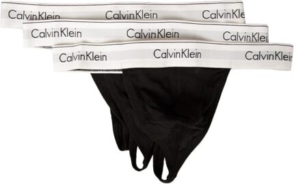 Calvin Klein Set da 3 Perizoma Uomo CK Elastico a Vista